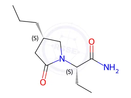 Chemical structure of Brivaracetam Impurity C