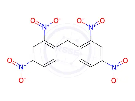 Chemical structure of 2,2’,4,4’-Tetranitrodiphenylmethane