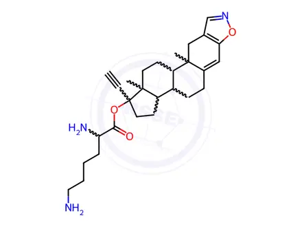 Chemical structure of Danazol Impurity 31