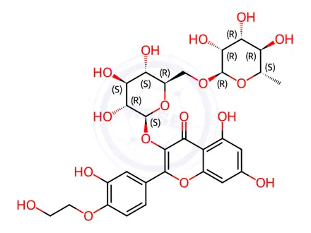 Chemical structure of Troxerutin Impurity 3
