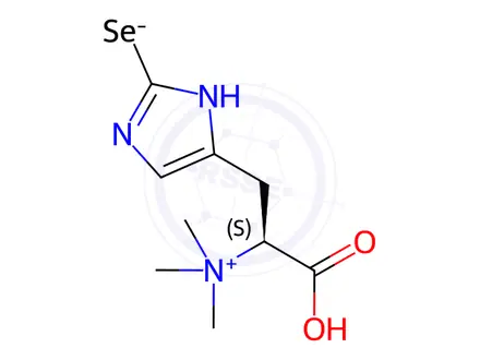 Chemical structure of Ergothioneine Impurity 9 (Selenoneine)