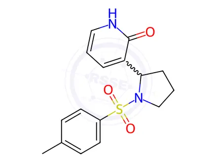 Chemical structure of 3-(1-Tosylpyrrolidin-2-yl)pyridin-2(1H)-one
