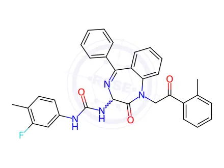 Chemical structure of YM 022 Impurity 51
