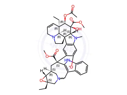 Chemical structure of Vinorelbine EP Impurity G