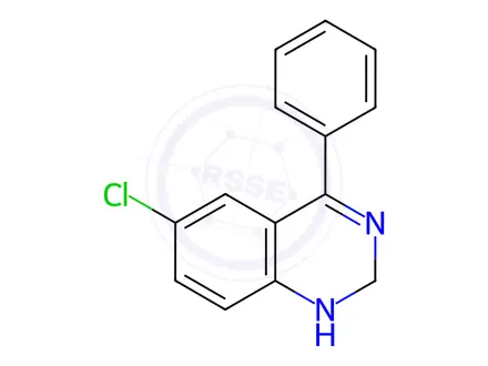 Chemical structure of Oxazepam Impurity 29