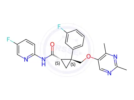 Chemical structure of Lemborexant Impurity 2