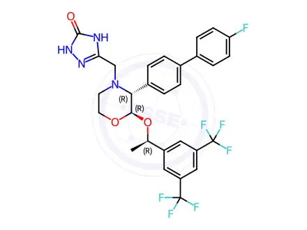 Chemical structure of Aprepitant Impurity 121