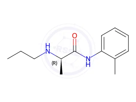 Chemical structure of Prilocaine Impurity 27