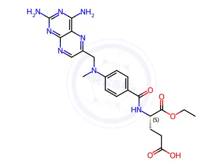 Chemical structure of Methotrexate Impurity 18