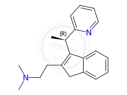 Chemical structure of Dimetindene R-Isomer