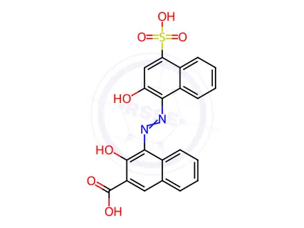 Chemical structure of Naphthoic Acid Impurity 68