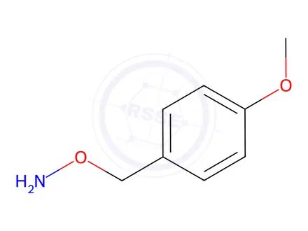 Chemical structure of O-p-Anisylhydroxylamine hydrochloride