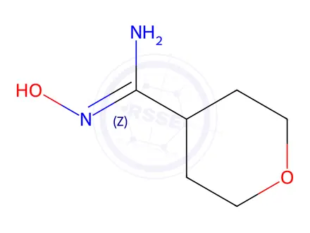 Chemical structure of (Z)-N''-Hydroxyox-4-carboximidamide