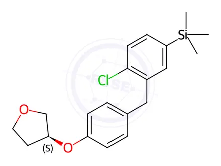 Chemical structure of Empagliflozin Impurity 127
