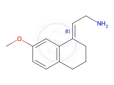 Chemical structure of Agomelatine impurity 3