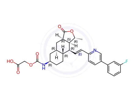 Chemical structure of Vorapaxar Sulfate Impurity 161