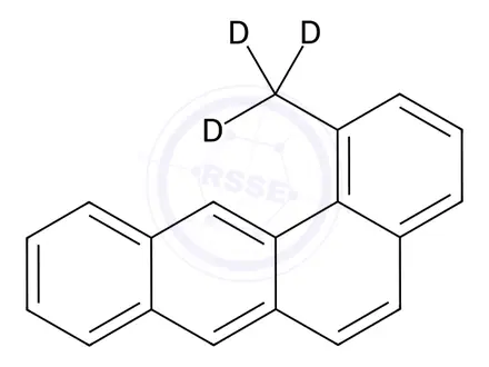 Chemical structure of 1-Methylbenz[a]anthracene-d3