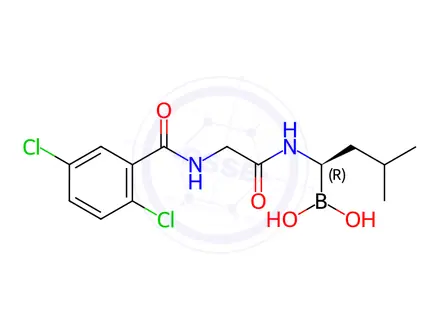Chemical structure of Ixazomib Impurity 19