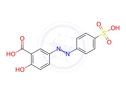 Chemical structure of Sulfasalazine EP Impurity I