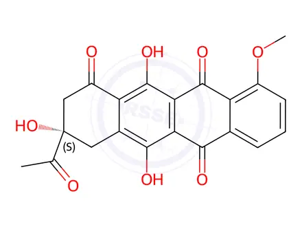 Chemical structure of Epirubicin Impurity 13