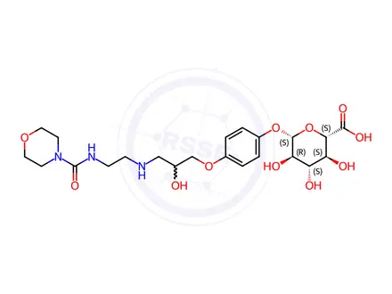 Chemical structure of Xamoterol Impurity 2