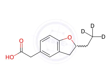Chemical structure of Furofenac-d3