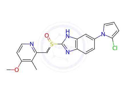 Chemical structure of Ilaprazole Impurity 2
