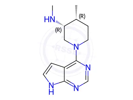 Chemical structure of Tofacitinib Impurity J