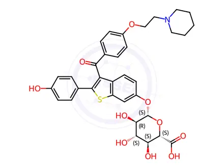 Chemical structure of Raloxifene Impurity 23