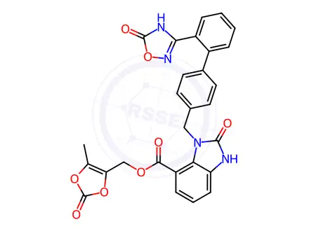 Chemical structure of Azilsartan Impurity 112