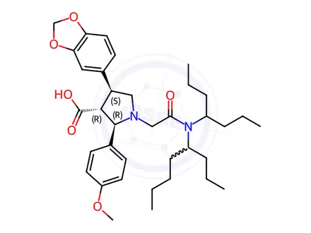 Chemical structure of Atrasentan Hydrochloride Impurity 34