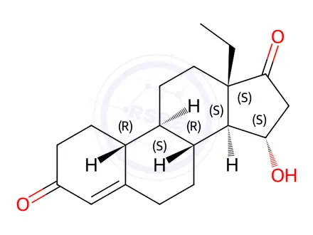 Chemical structure of Gestodene Impurity 2
