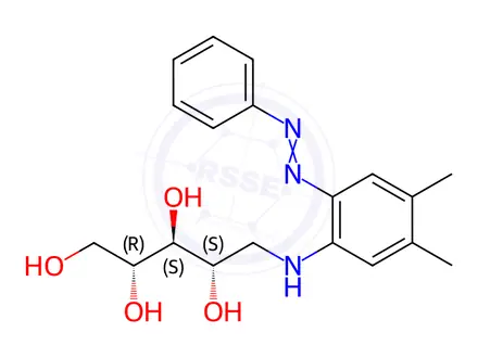 Chemical structure of Vitamin B2 Impurity 29