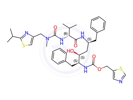 Chemical structure of Ritonavir Impurity 43