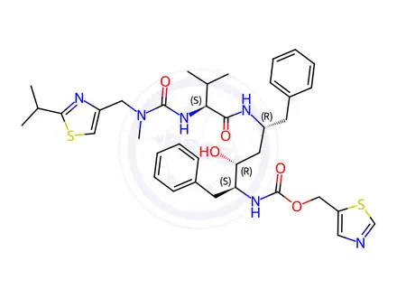 Chemical structure of Ritonavir EP Impurity Q