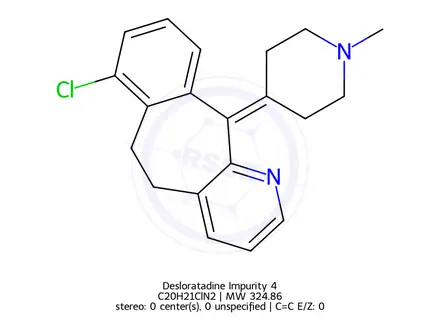 Chemical structure of Desloratadine Impurity 4
