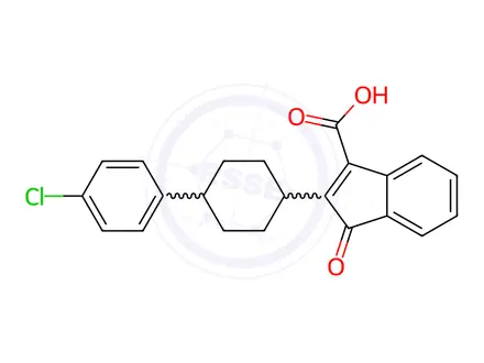 Chemical structure of Atovaquone Impurity 10