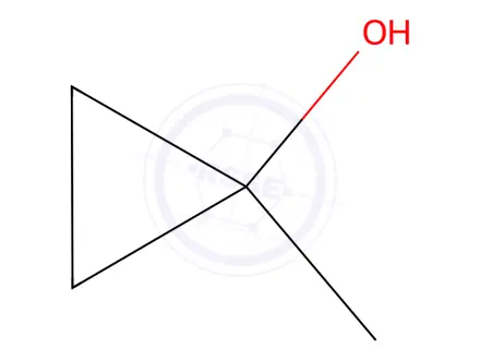 Chemical structure of 1-Methylcyclopropanol (BSC)