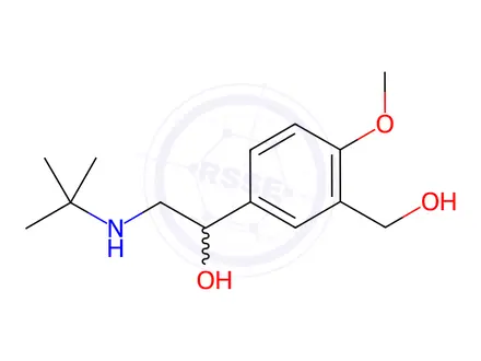 Chemical structure of Albuterol Impurity 35