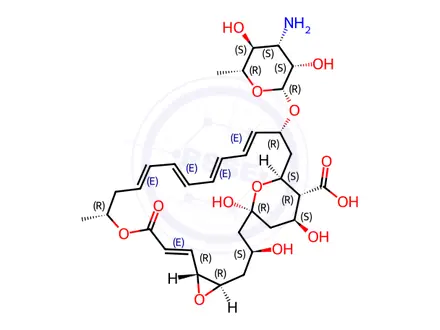 Chemical structure of Pimaricin