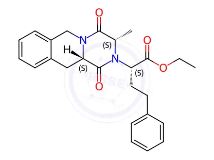 Chemical structure of Quinapril EP Impurity D