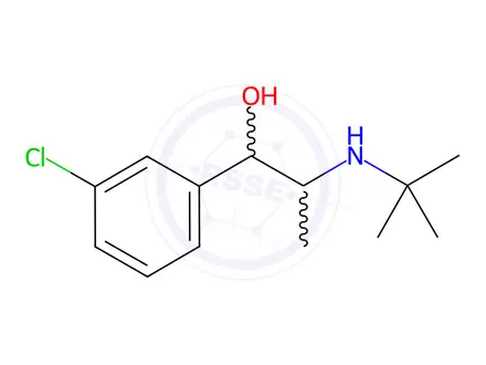 Chemical structure of rac Threo-Dihydro Bupropion Hydrochloride