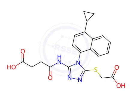 Chemical structure of Lesinurad Impurity 15