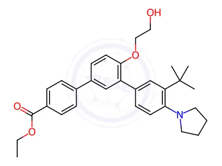 Chemical structure of Trifarotene Impurity 3