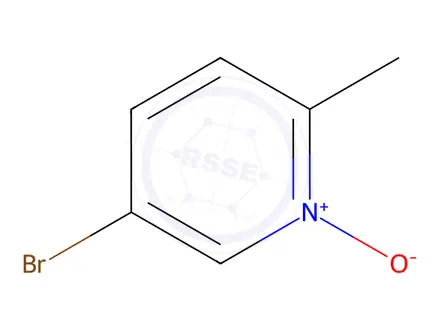 Chemical structure of 5-Bromo-2-methylpyridine n-oxide