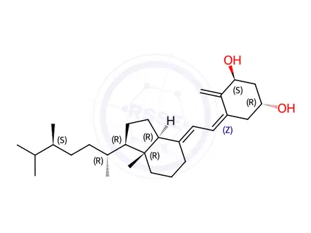 Chemical structure of Alfacalcidol Impurity 5