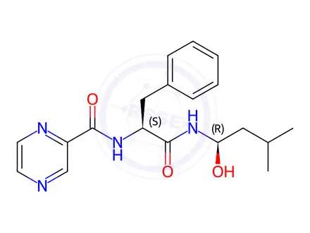 Chemical structure of Bortezomib Impurity I