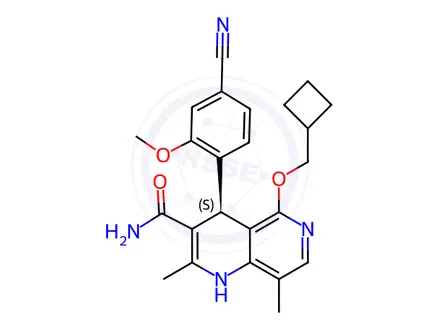 Chemical structure of Finerenone Impurity 7
