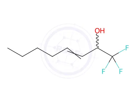 Chemical structure of (Z)-1,1,1-trifluorooct-3-en-2-ol