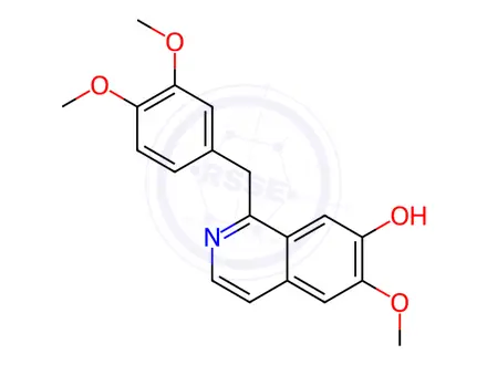 Chemical structure of Papaverine Hydrochloride Impurity 53 Monomer